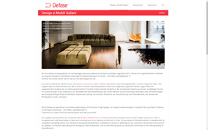 Screenshot Website Defase