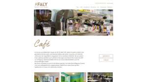 Screenshot Faly Seite Café